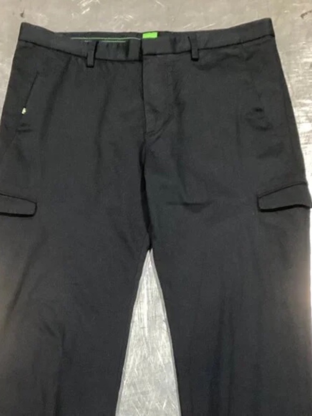 Hugo Boss black slim fit jogger pants